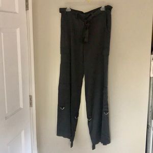 ♣️ Guess Collection 100% Silk Black Pants